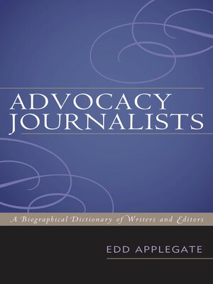 cover image of Advocacy Journalists
